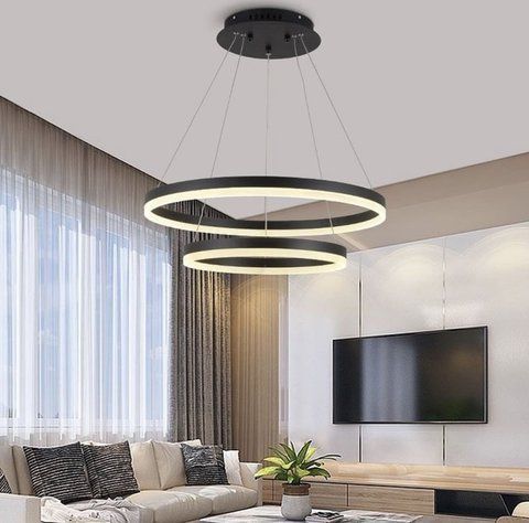 Люстра підвісна ЛЕД Globo V6088 100W 3CCT D80 фото