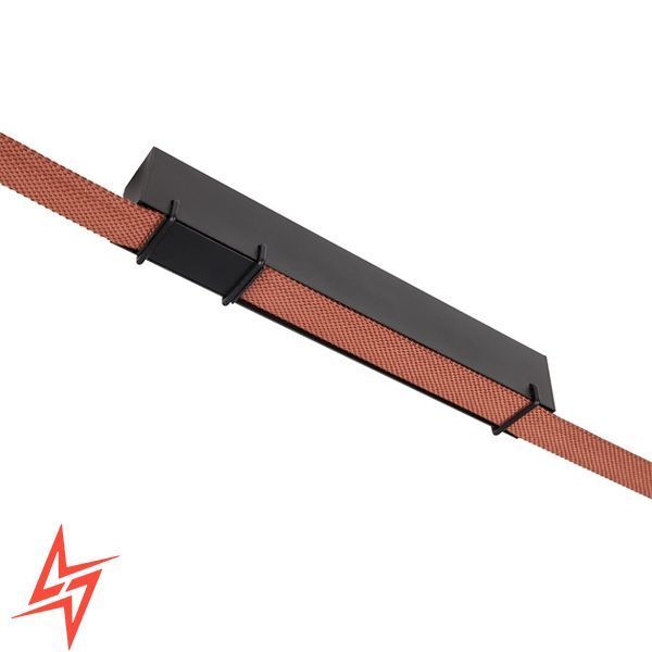 Трековий світильник лінія L26,5 10W 4000K для текстильної системи 48V Belt-Plusminus V8048 чорний LED 265х33х43 мм фото