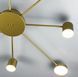 Стельовий LED світильник золотистого кольору DE 34/8 GD V3405 фото 3