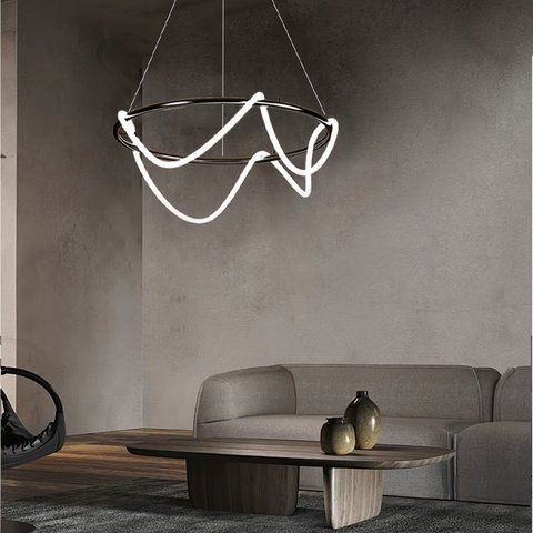 Люстра дизайнерська Mila V5709 LED 66W 4000К D95 фото