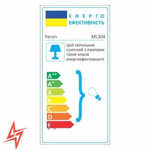 Накладний світильник-спот білого кольору ML 304 білий V3707 фото