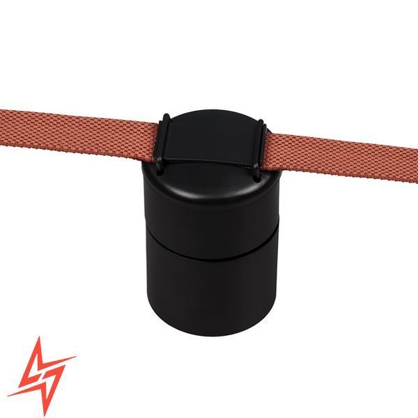 Трековий спот поворотний 12W 4000K для текстильної системи 48V Belt-Plusminus V8065 чорний LED фото