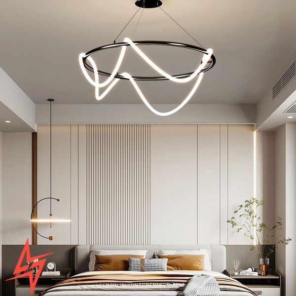 Люстра дизайнерська Mila V5718 LED 82W 4000К D80 фото