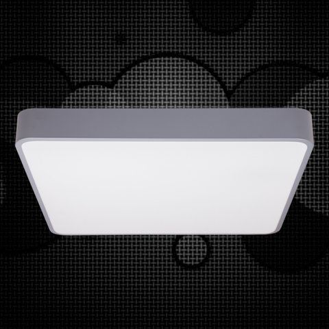 Світлодіоний світильник стельовий квадрат Gaviravar V8324 LED 76W 600х600х50 мм фото