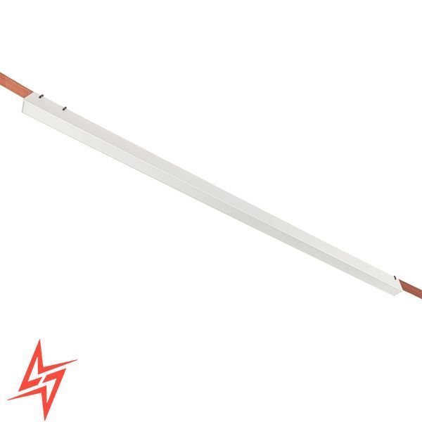 Трековий світильник лінія L106 40W 4000K для текстильної системи 48V Belt-Plusminus V8074 білий LED 1060х33х43 мм фото