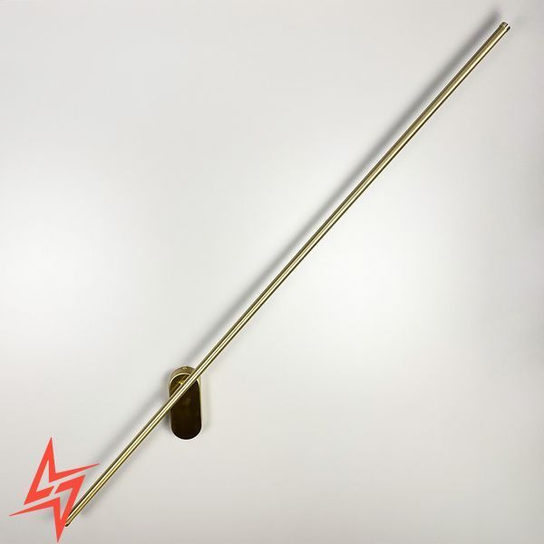 Сучасне лінійне бра в латунному корпусі 120 см Soun V5141 - купити за 2 644 грн Бра ЛЕД Soun L120 14W 4000К V5141 фото