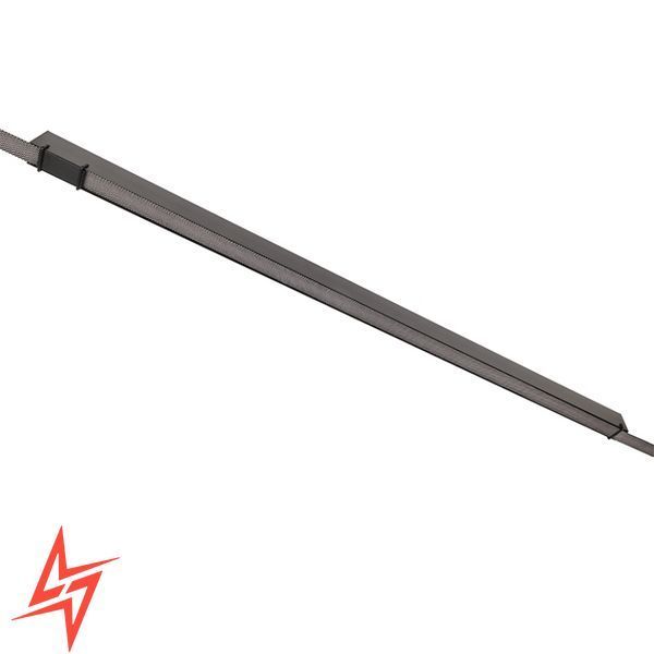 Трековий світильник лінія L106 40W 4000K для текстильної системи 48V Belt-Plusminus V8076 чорний LED 1060х33х43 мм фото