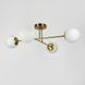 Люстра з плафонами Openi V5978 4xE27 D73 L73 H25 фото 2