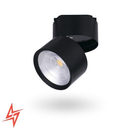 Трековий світлодіодний світильник AL107 чорний V3229 фото