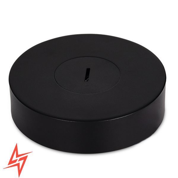 Основа накладна D20 з блоком живлення 100W 48V для текстильного шинопроводу Belt-Plusminus V8033 200 мм фото