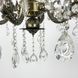 Підвісна кришталева люстра Crystal Life у бронзовому корпусі на 6 ламп 11549/6 V2232 фото 7