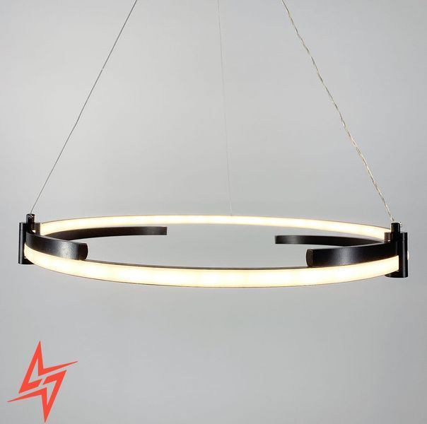 LED люстра у чорному каркасі SGA 18 V3733 фото