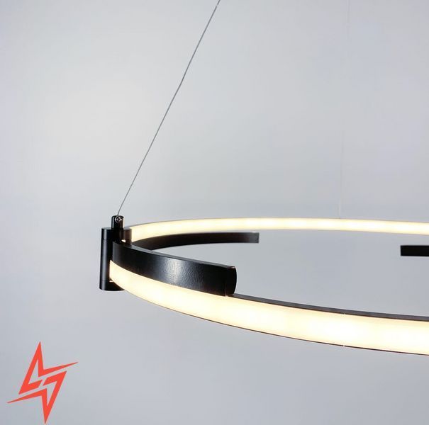 LED люстра у чорному каркасі SGA 18 V3733 фото