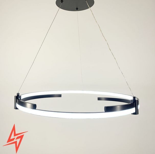 LED люстра у чорному каркасі SGA 18 V3733 фото