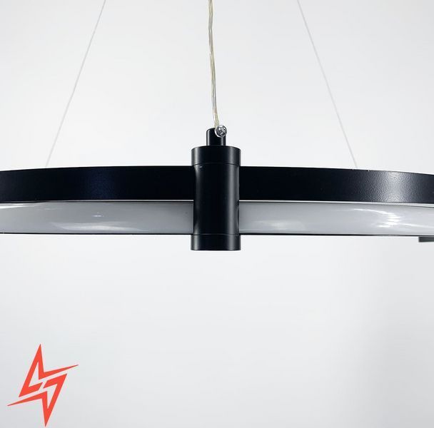 LED люстра у чорному каркасі SGA 18 V3733 фото
