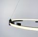 LED люстра у чорному каркасі SGA 18 V3733 фото 4