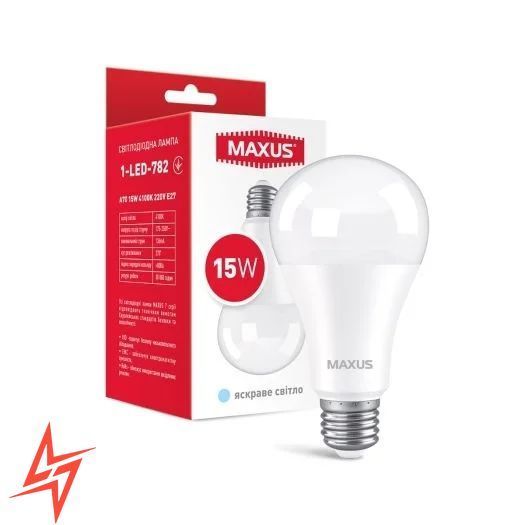 Лампа світлодіодна A70 15W 4100K 220V E27 V6392 - купити за 155 грн Лампа світлодіодна A70 15W 4100K 220V E27 1-LED-782 V6392 фото