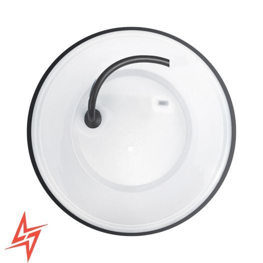Світлодіодний накладний чорний круглий світильник 1-MWL Circle BK V1540 фото