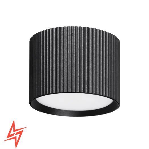 Світильник точковий накладний-врізний Wave Downlight Base GX53 Black 2in1 MAX-W-GX53-BL V6237 фото