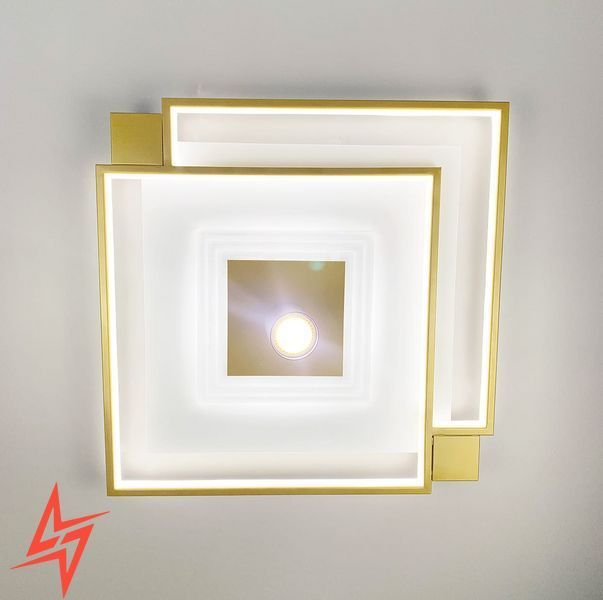 Стельова LED люстра квадратної форми 310/500*500 V1585 фото
