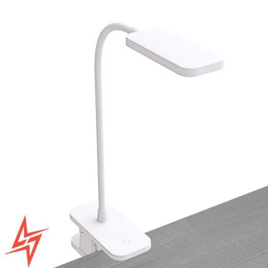 Лампа на кліпсі з акумулятором Desk Lamp 5W 5000K WH CLIP Battery 1-MDL-5W-CLIP V5494 фото