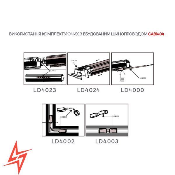 Прямий конектор живлення Ardero ULTRA LD4003 V1242 фото