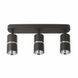 Накладний поворотний світильник Ardero BAMBOO 3 GU10 чорний+хром ML312-3 BK+CH V1293 фото 4